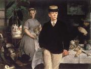 Edouard Manet Pinakothek new the Fruhstuck in the studio oil painting artist